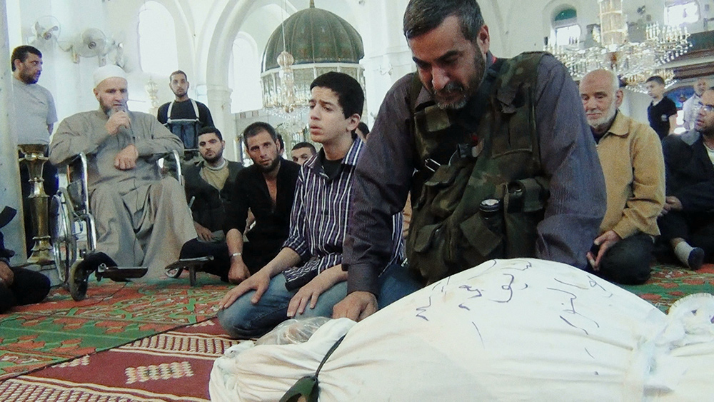 From Talal Derki’s 'Return to Homs,' which received support from the IDFA Bertha Fund. Courtesy of POV