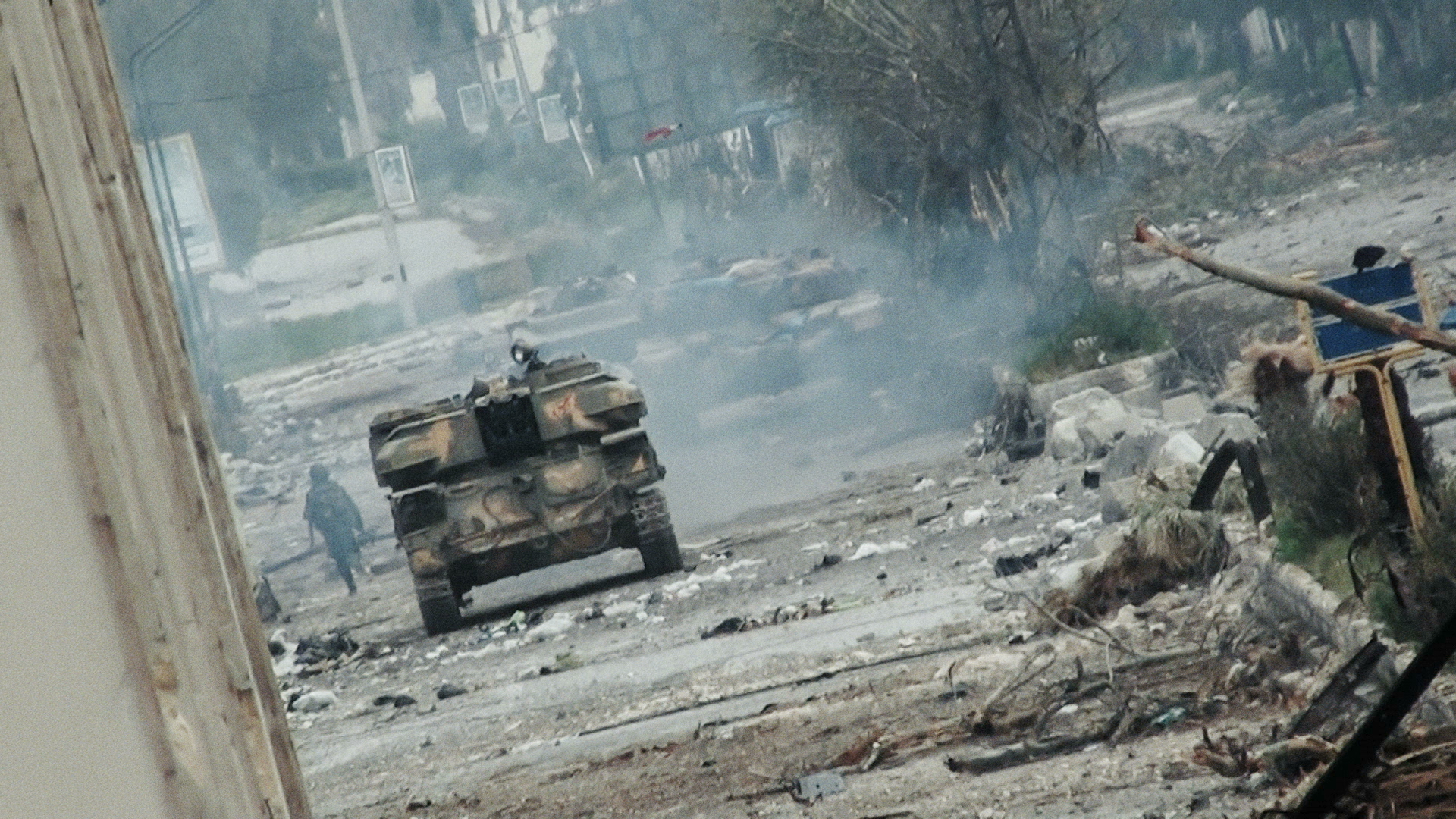 From Talal Derkel's "Return to Homs." Courtesy of Proaction Films/Ventana Films