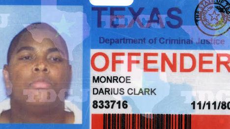 Department of Criminal Justice ID for Darius Clark Monroe