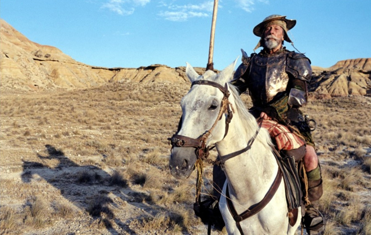 Actor Jean Rochefort in the documentary 'Lost in La Mancha,' directed by Keith Fulton and Luis Pepe. Photo: François Duhamel. Courtesy of IFC Films