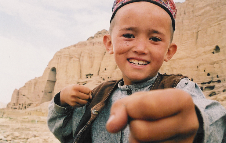 Mir Hussein, subject of Phil Grabsky's 'The Boy Who Plays on The Buddhas of Bamiyan'. Photo: Phil Grabsky