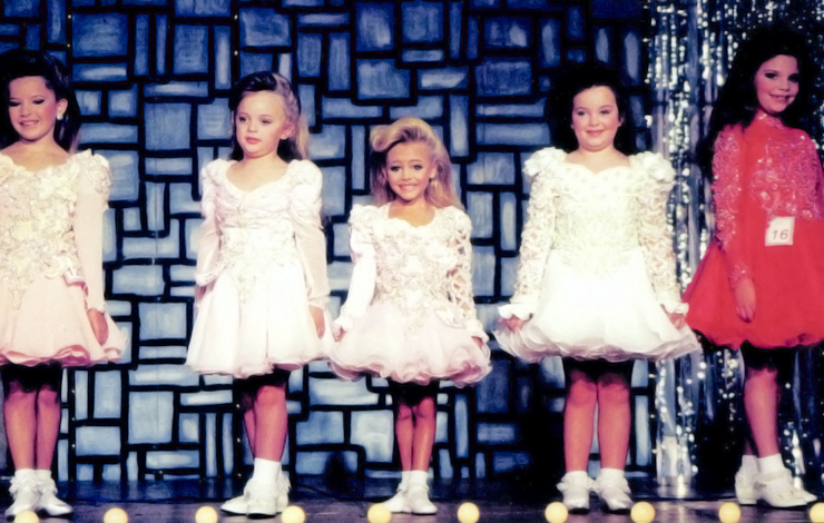 From <em>Living Dolls: The Making of a Beauty Queen</em> follows the fortunes of five-year-old Swan Brooner (center) when the <em>American Undercover</em> documentary debuts Sunday, May 13.