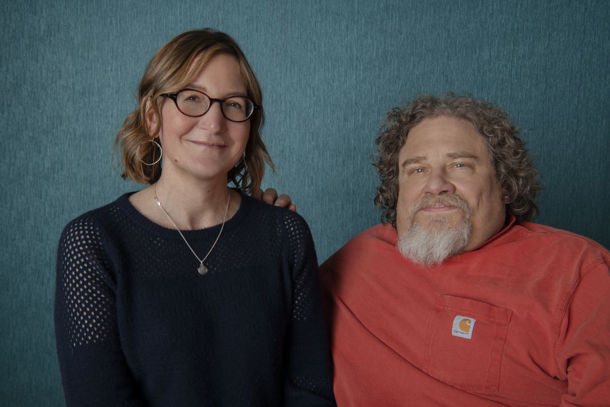 Nicole Newnham and Jim Lebrecht, makers of 'Crip Camp.' Courtesy of Netflix