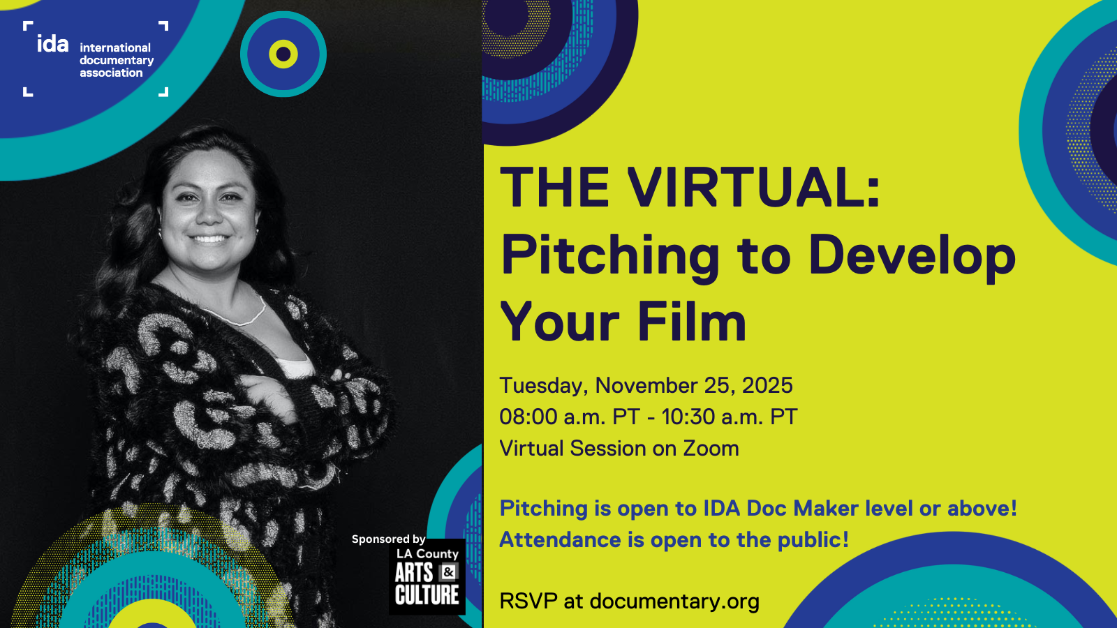  IDA Presentation: Pitching to Develop Your Film