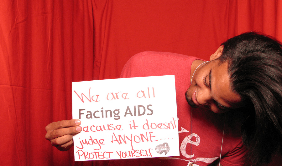 From the AIDS.gov photo booth at the U.S. Conference on AIDS, September 2010 (Orlando, FL). Photo Courtesy: US Department of Health and Human Services.