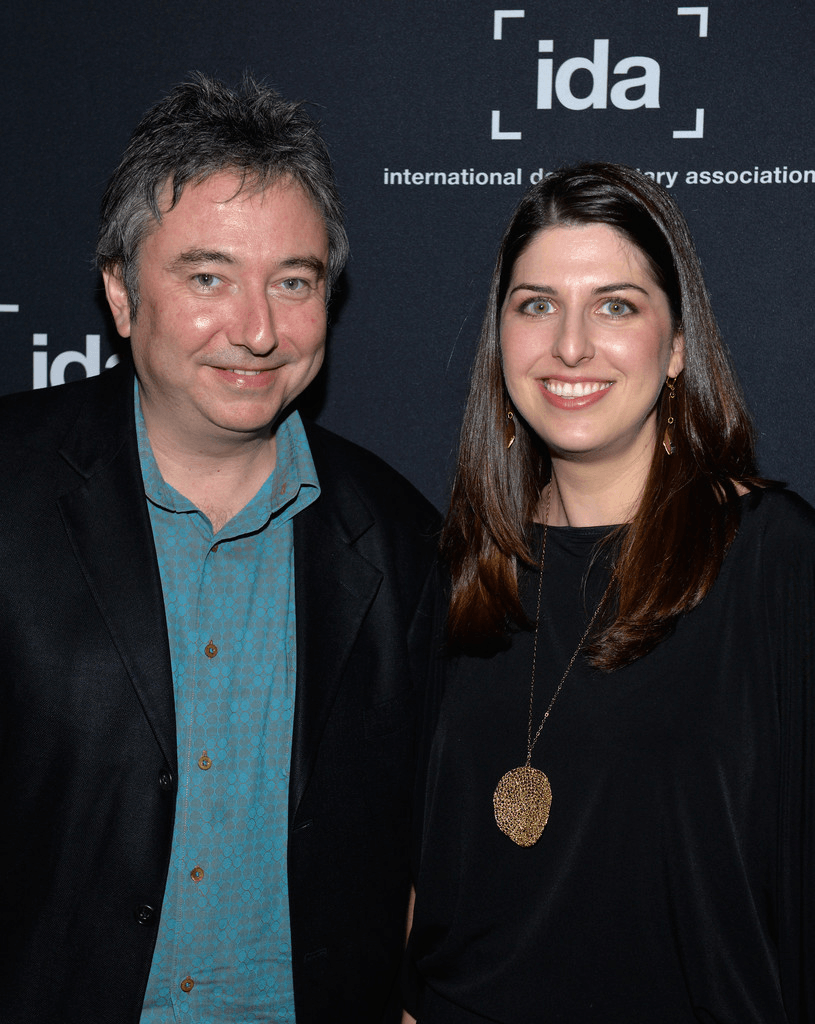 Bill Siegel and producer Rachel Pikelny, at the 2013 IDA Documentary Awards, when 'The Trials of Muhammed Ali' won the ABCNews VideoSource Award. Courtesy of Kartemquin Films.