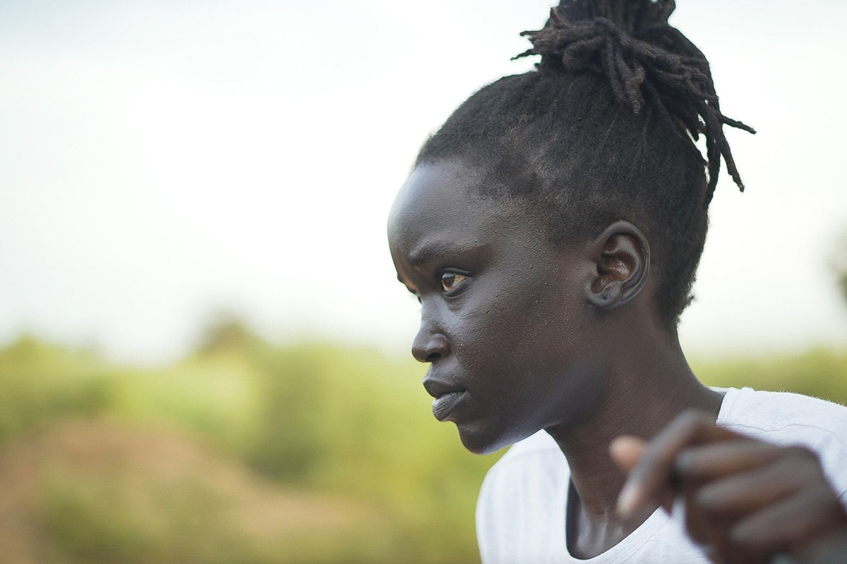 Akuol de Mabior is a South Sudanese female filmmaker, whose film ‘No Simple Way Home’ played at SFFILM 2022. Courtesy of SFFILM.