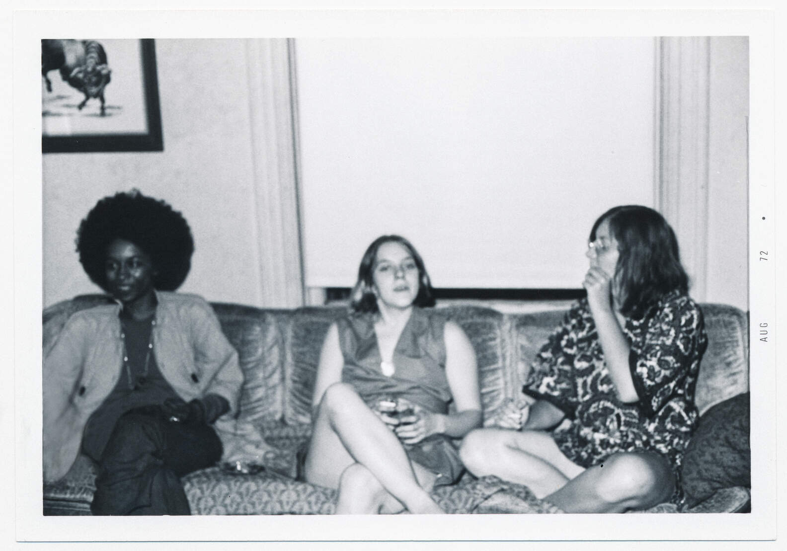 A black-and-white image of the members of the underground network of abortion providers, the Janes, from August 1972. Image from Emma Pildes and Tia Lessin’s ‘The Janes.’ Courtesy of HBO.