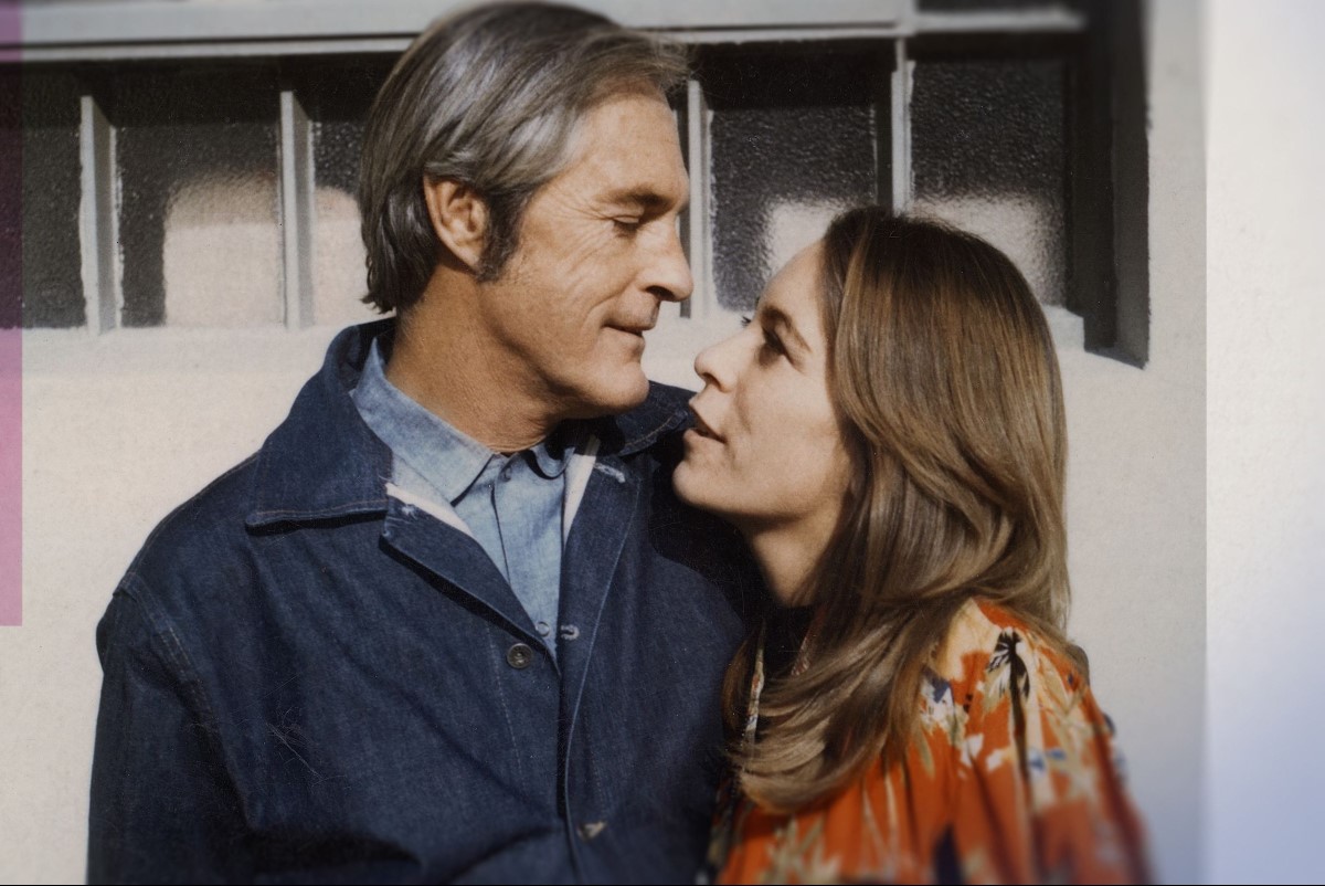Timothy Leary and Joanna Harcourt-Smith, protagonists in Errol Morris' 'My Psychedelic LOve Story.' Courtesy of Showtime Documentary Films