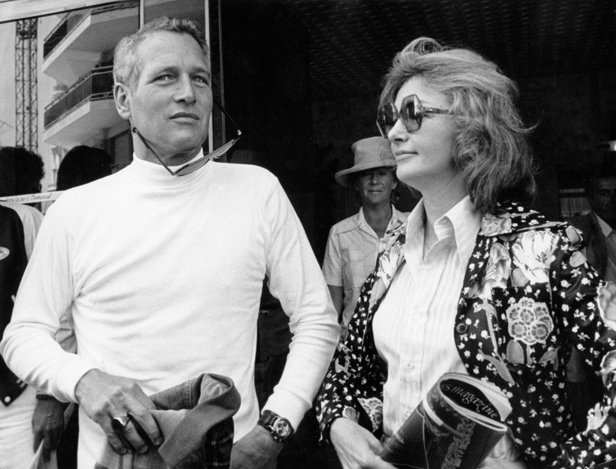 A black-and-white archival image of Hollywood actors Joanne Woodward and Paul Newman. From Ethan Hawke’s ‘The Last Movie Stars.’ Courtesy of HBO.