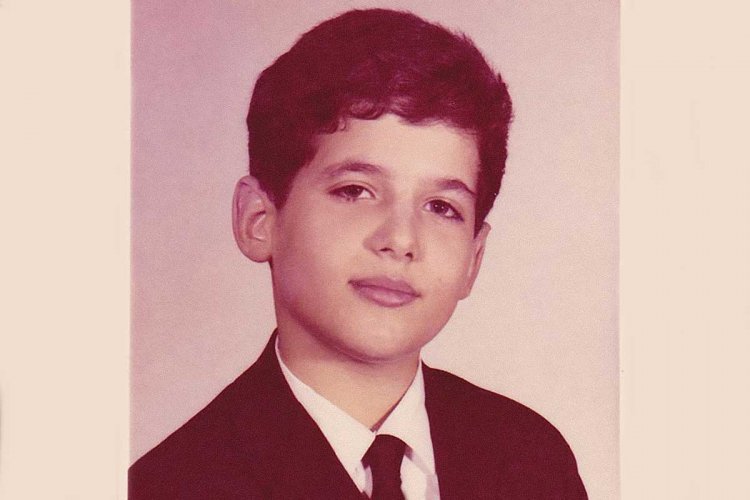An old sepia-toned yearbook photo of Jay Rosenblatt as a fifth grader. From Jay Rosenblatt’s ‘When We Were Bullies.’ Courtesy of HBO.