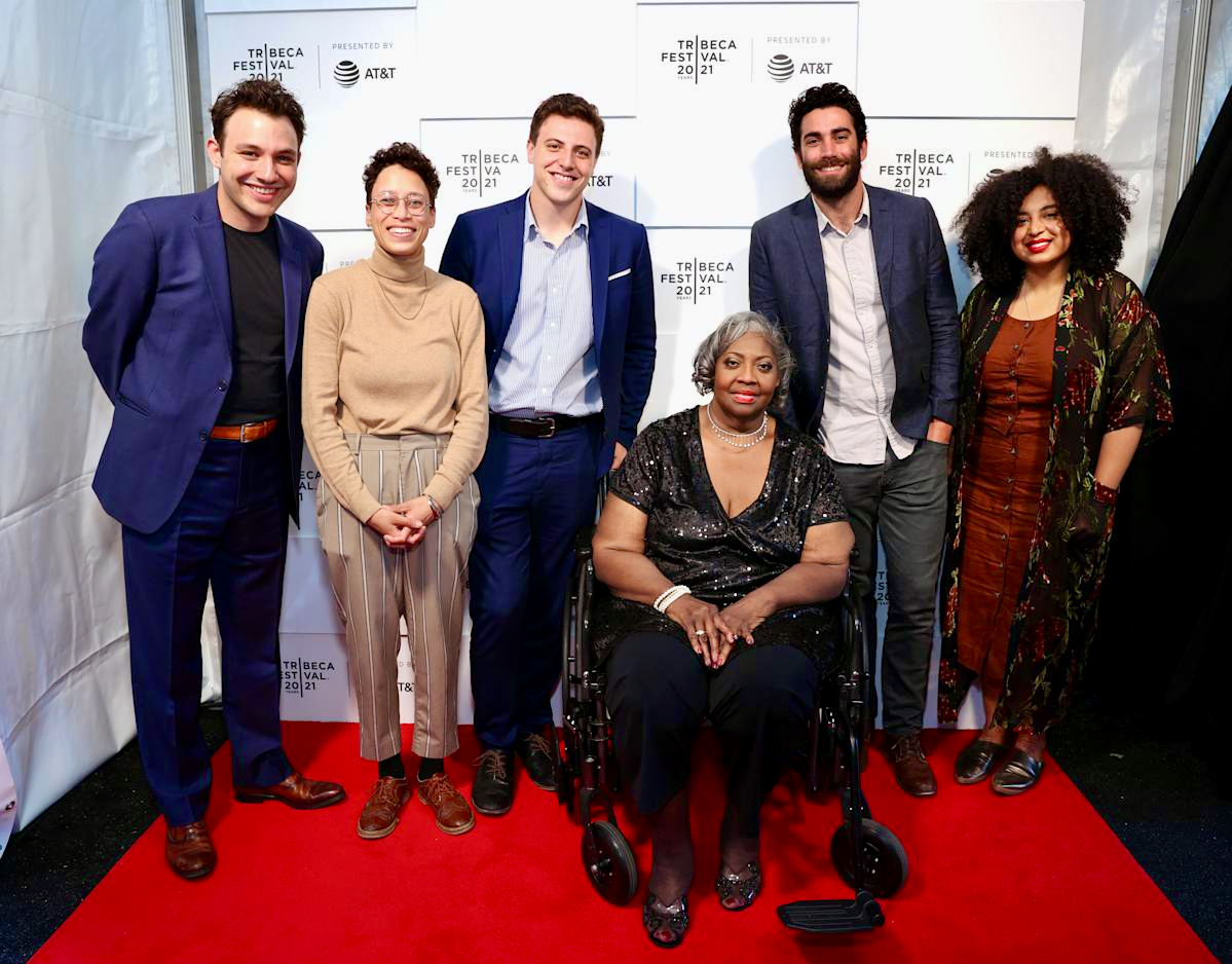 Lusia Harris, the star of the Oscar®-winning "The Queen of Basketball," at the 2021 premiere of the film at the Tribeca Film Festival in New York. She passed away two months before the film would win the Oscar® for Best Documentary Short Subject in 2022. 