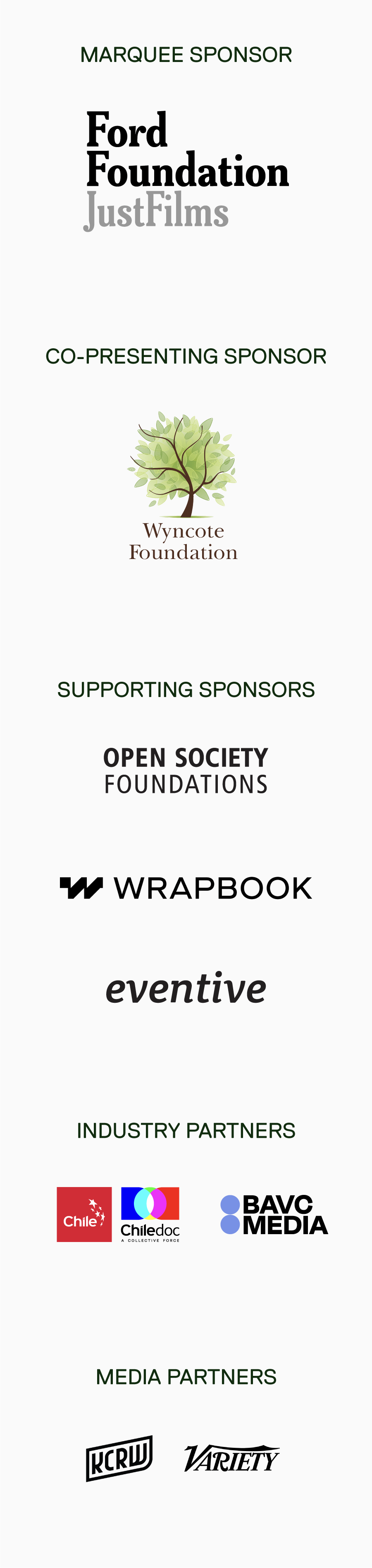 Getting Real '26 sponsors with logos