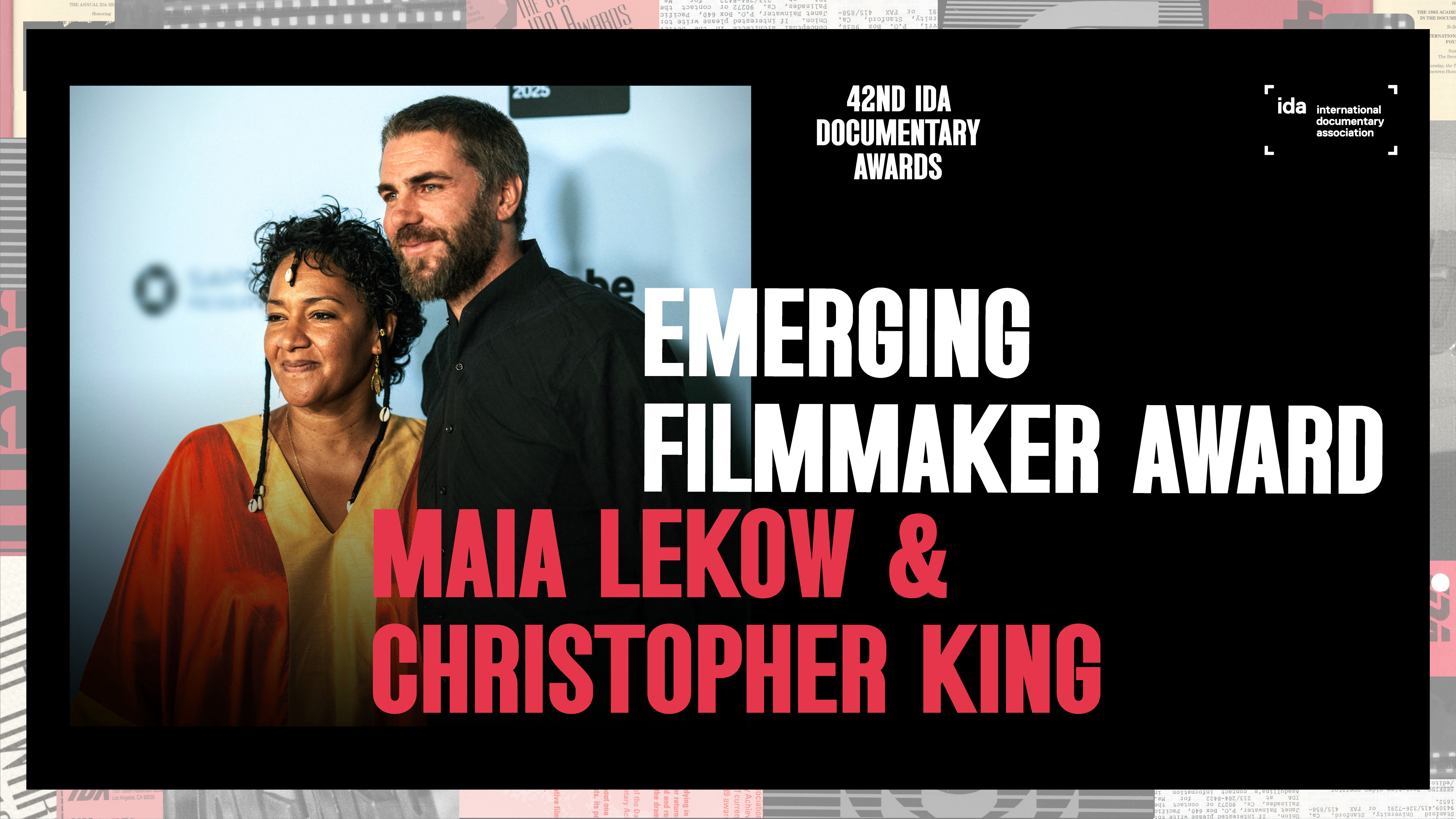 Emerging Filmmaker Award: Maia Lekow and Christopher King