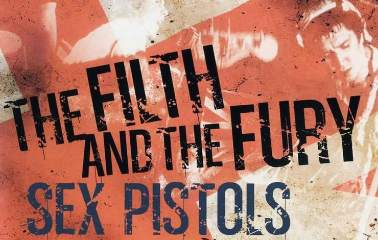 From Julien Temple's <em>The Filth and the Fury</em>, which chronicles the rise and fall of the legendary punk music band The Sex Pistols