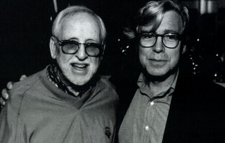 David Wolper (left) and Robert Guenette.