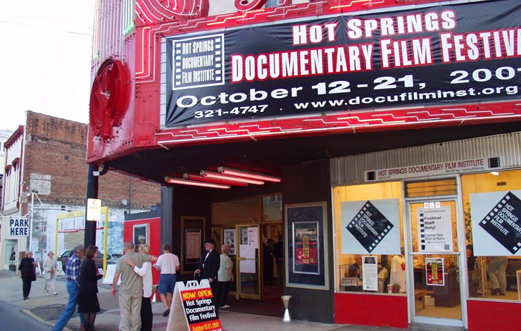 Opening Night at the Hot Spring Documentary Film Festival