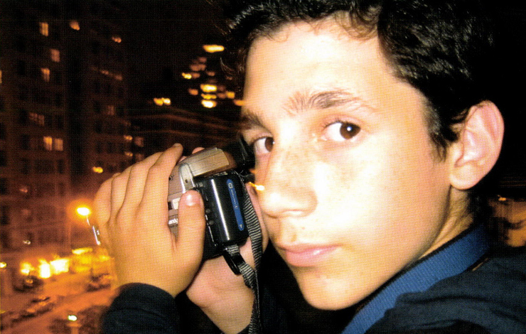 Thirteen-year-old DV filmmaker Max Ronsebaum. Photo courtesy of cameraplanet.com