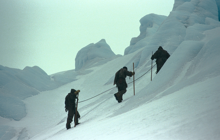 From NOVA's IMAX film, <em>Shackleton's Antarctic Adventure</em>.
