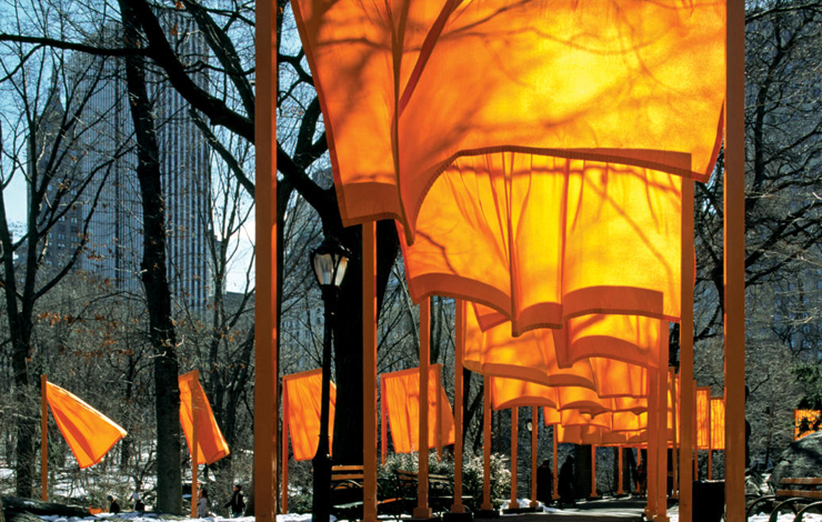 Christo and Jeanne-Claude's 'The Gates, Central Park, New York City, 1979-2005,' and subject of Alvert Maysles and Antonio Ferrara's <em> The Gates</em>, which will air on HBO in 2006.