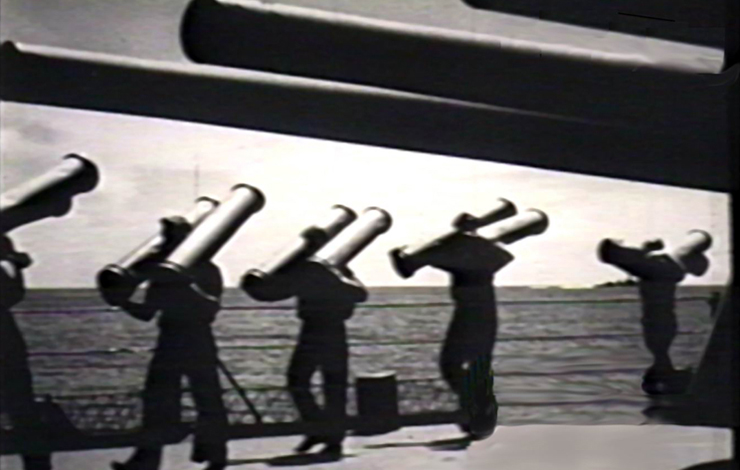 US sailors with munitions during World War II. From Eugene Jarecki's 'Why We Fight,' which won the Seeds of War Award at the Full Frame Documentary Festival. Photo: Charlotte Street Films
