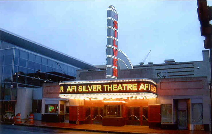The AFI Silver Theatre in Silver Spring, Maryland, home base of the AFI Silverdocs Documentary Festival