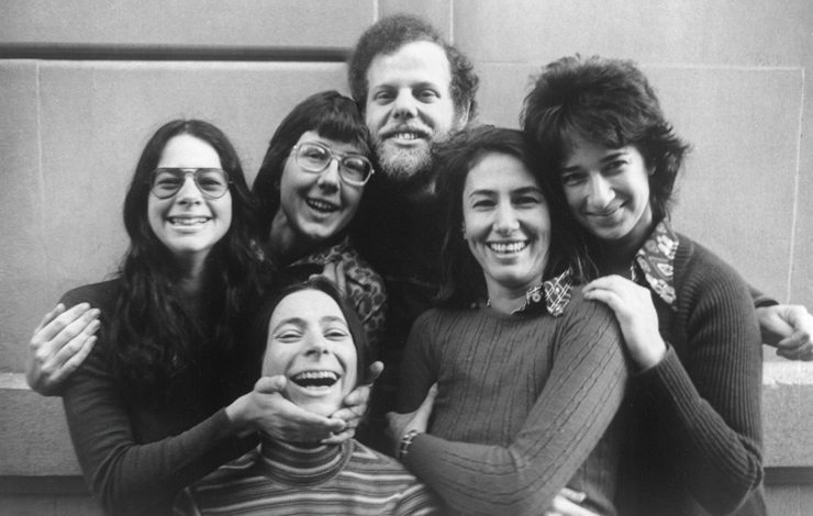 The founding members of New Day Films, 1973