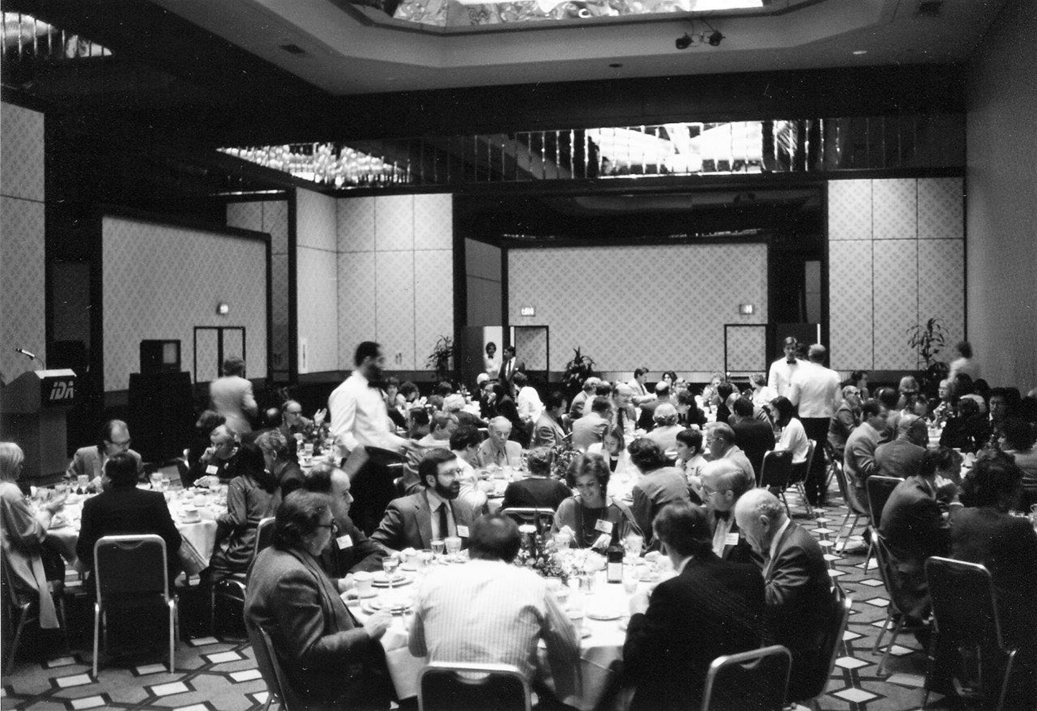 The inaugural IDA Documentary Awards luncheon at the Sheraton Premiere hotel in Universal City, Calif., in November 1985