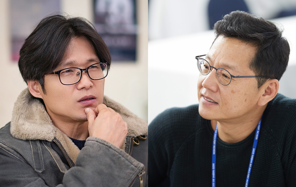 Director Yi Seung-jin (left) and Producer Gary Byung-seok Kam. Courtesy of 'Field of Vision.'