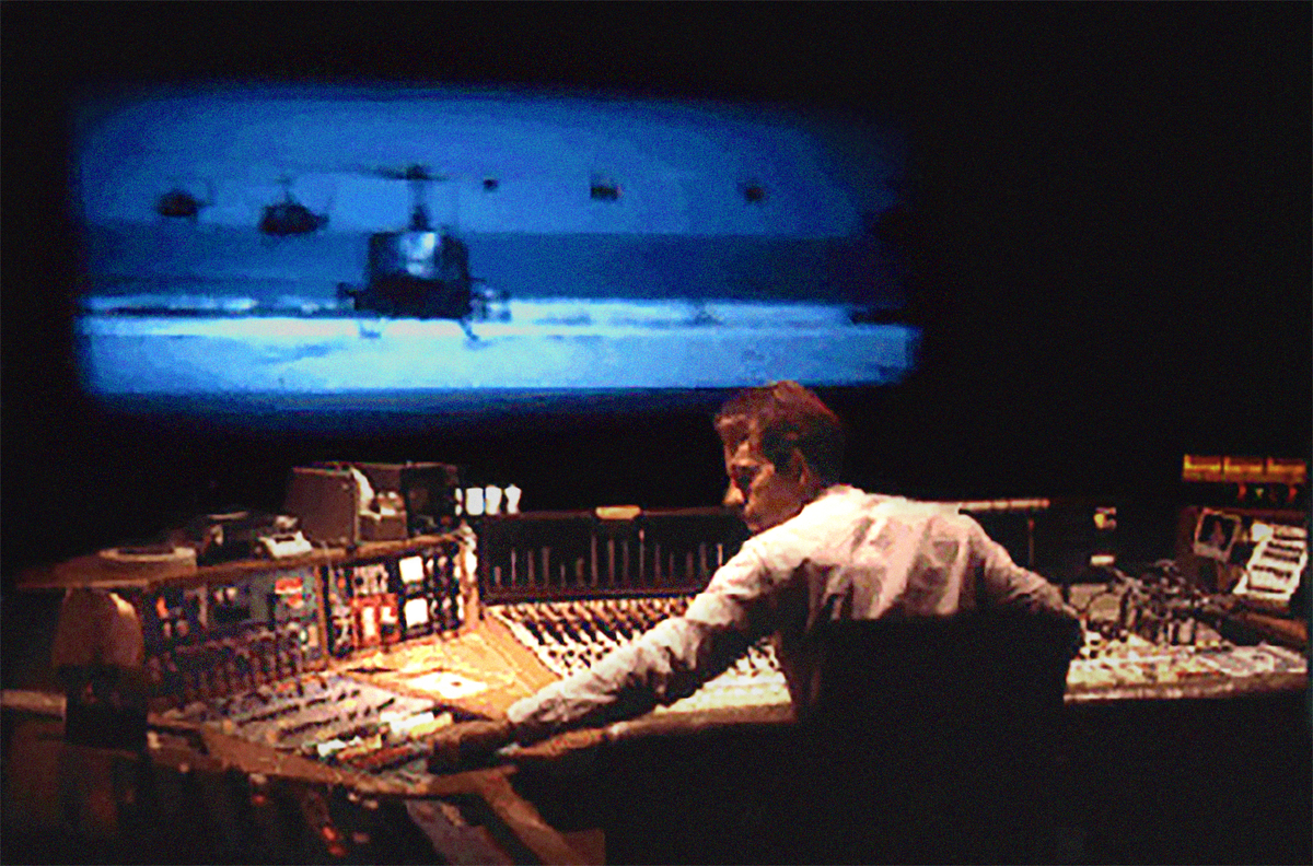 Walter Murch mixing 'Apocalypse Now.' From Midge Costin's 'Making Waves: The Art of Cinematic Sound.' 