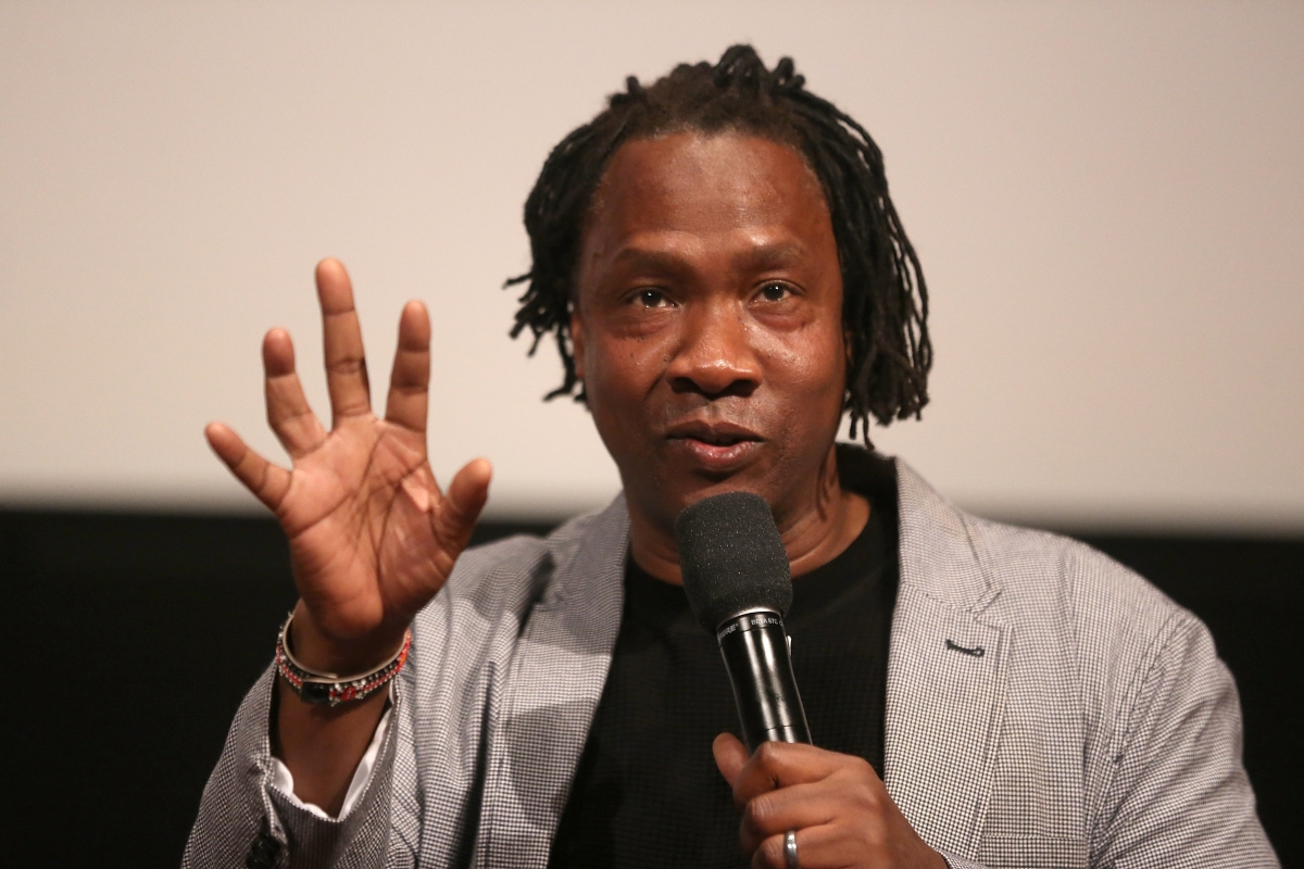 Filmmaker Roger Ross Williams, participating in an IDA Conversation Series in 2016. Photo: Laura Ahmed