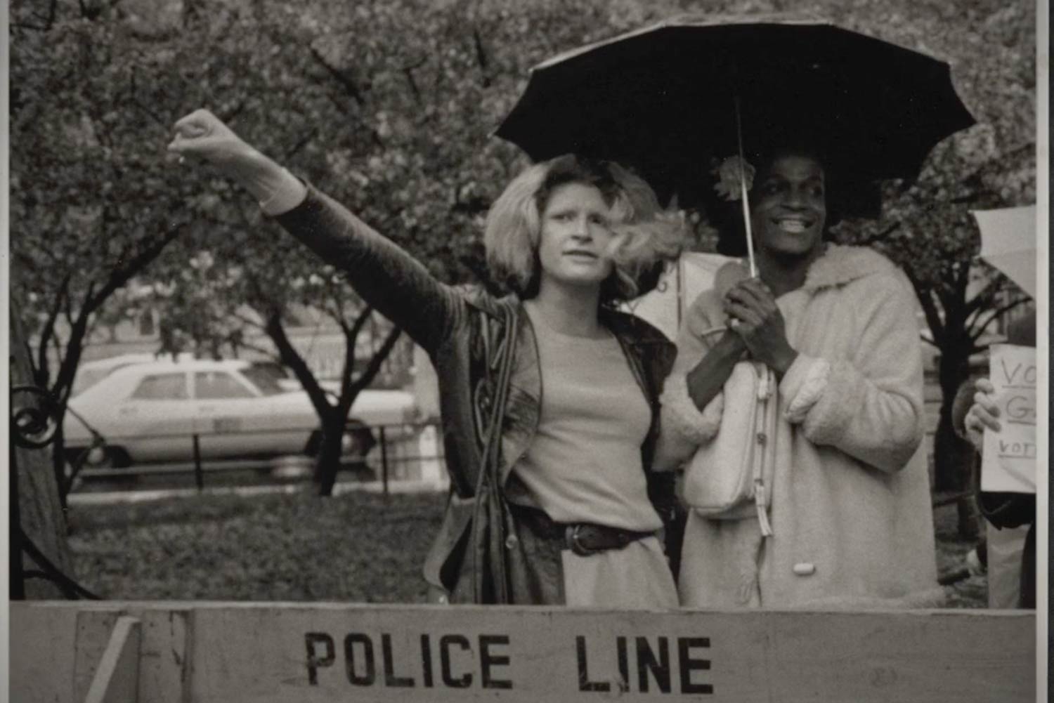 Sylvia Rivera and Marsha P Johnson in a still in Sam Feder’s 'Disclosure.' Courtesy of Netflix.