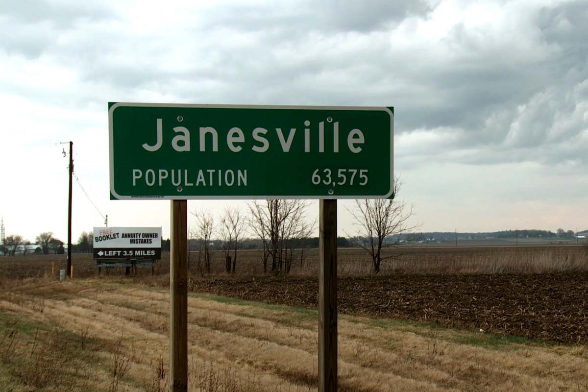 About 1/6 of Janesville's population lost their jobs. Photo courtesy of As Goes Janesville/ITVS
