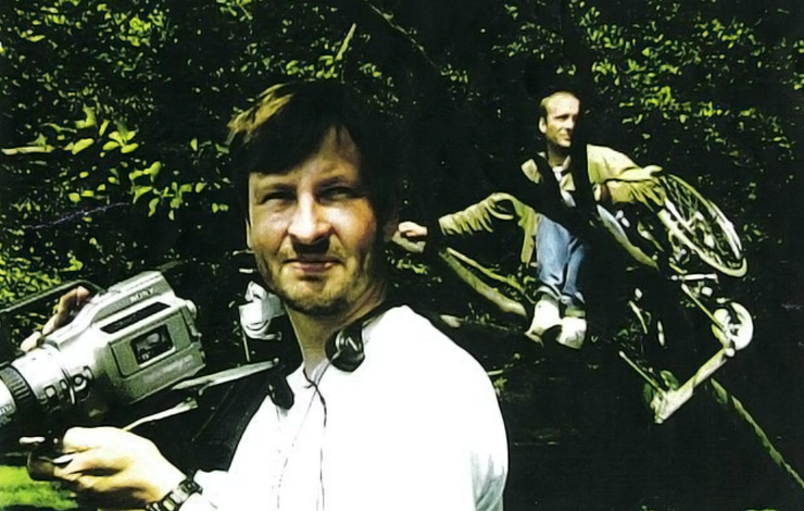 Lars Von Trier and Henrik Prip from 'The Humiliated' by Jesper Jargil.