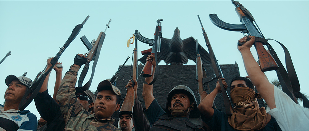 Autodefensa members in Michoacán, Mexico, from CARTEL LAND, a film by Matthew Heineman
