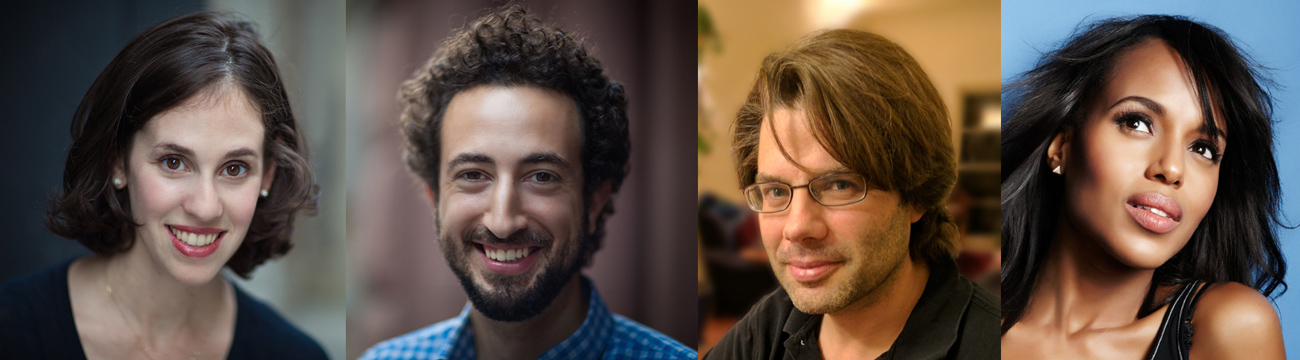 Pictured from left to right: Elyse Steinberg, Josh Kriegman, Eli Depres and Kerry Washington