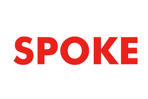 SPOKE Title in red