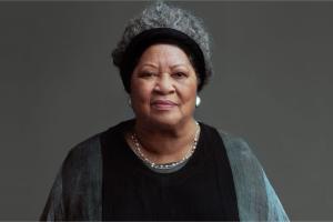  The late Toni Morrison. From Timothy Greenfield-Saunders' Toni Morrison: The Pieces I Am, a Magnolia Pictures release. ©Timothy Greenfield Saunders/Courtesy of Magnolia Pictures.