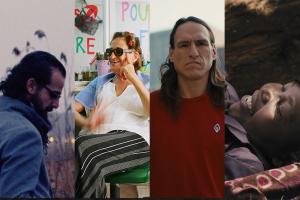 A collage of stills from the New Yorker Shorts.