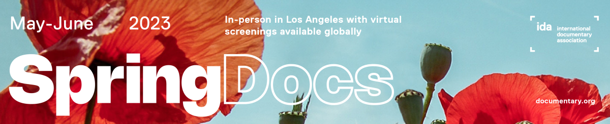 White text reading "Spring Docs" on a background of blue sky and red and orange flowers