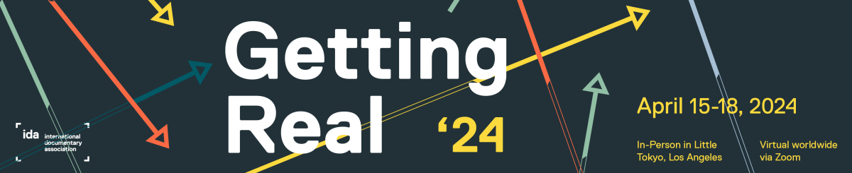 Getting Real 2024. April 15-18. Little Tokyo, Los Angeles. Banner.