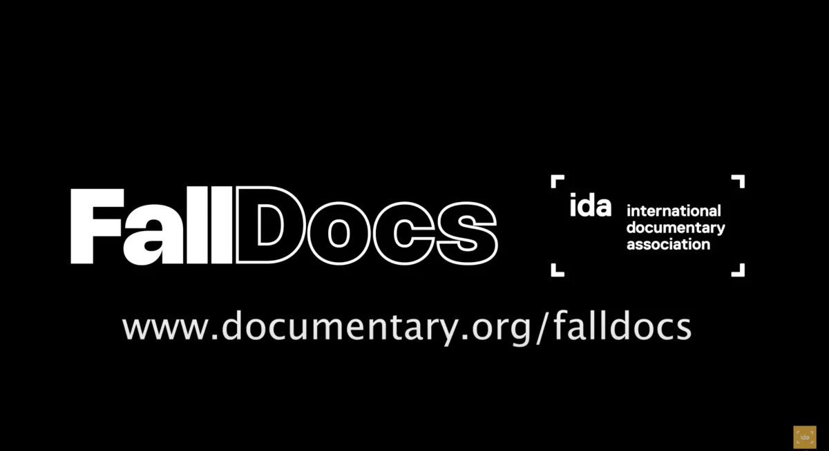 FallDocs filmmaker conversations sizzle reel showing FallDocs screening series 2023.