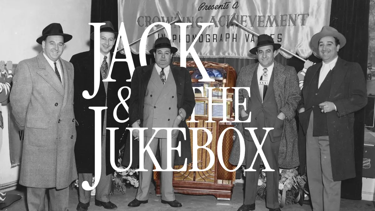 Jukebox operator Jack Cohen and his fellow Cleveland coin men who sparked a revolution called "Rock and Roll"  and spun America of control.