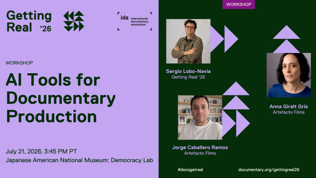 Getting Real: AI Tools for Documentary Production 