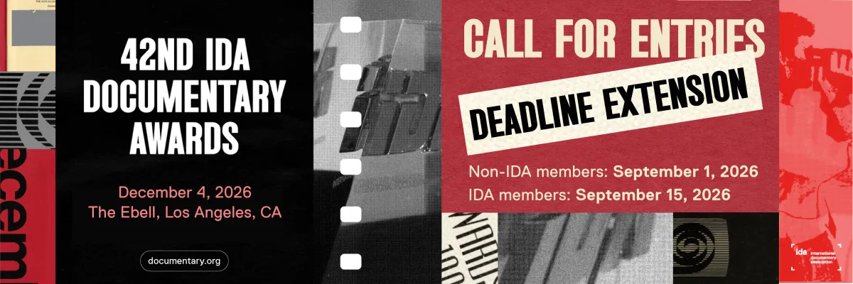IDA AWARDS Deadline Extension Email Banner