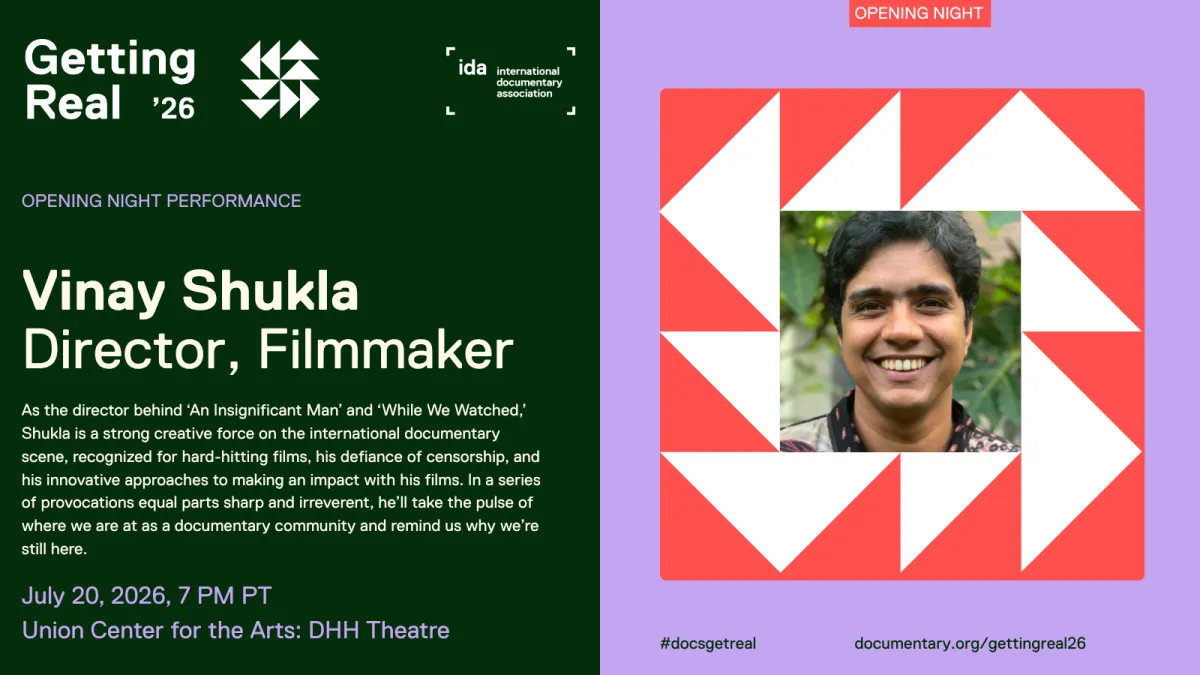 Vinay Shukla, Getting Real Opening Night