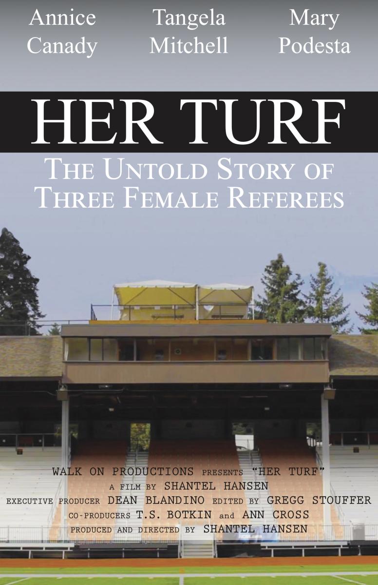 Documentary poster of 'Her Turf'