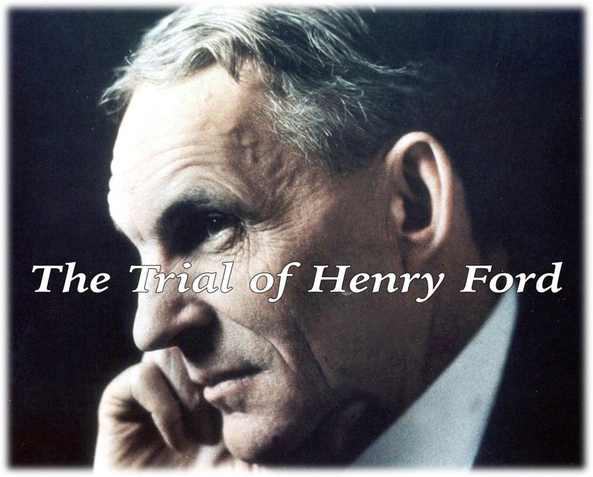 Henry Ford in profile