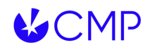 CMP logo blue on white