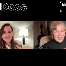 Until He's Back Q&A conversation featuring director Jacqueline Baylon and moderated by filmmaker Jeanie Finlay.